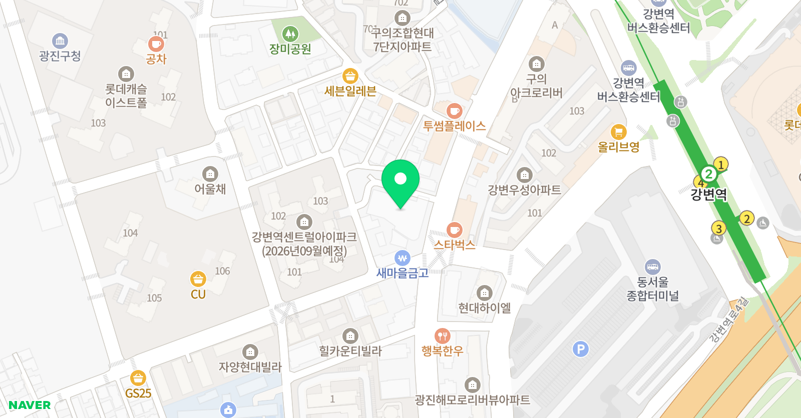 케이잉글리쉬 원어민영어 위치