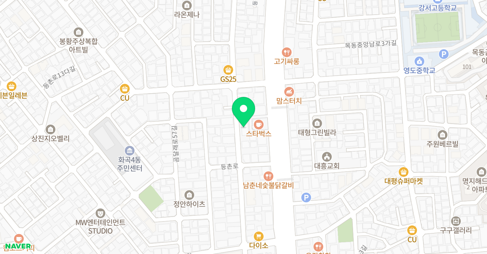 양천 티앤티 스포츠아카데미 위치