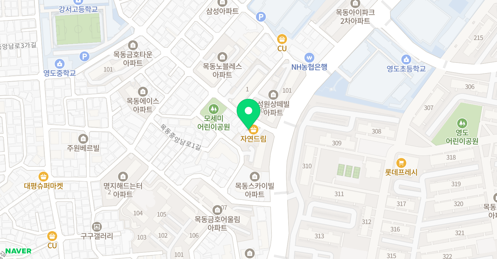 수학의벗 학원 위치