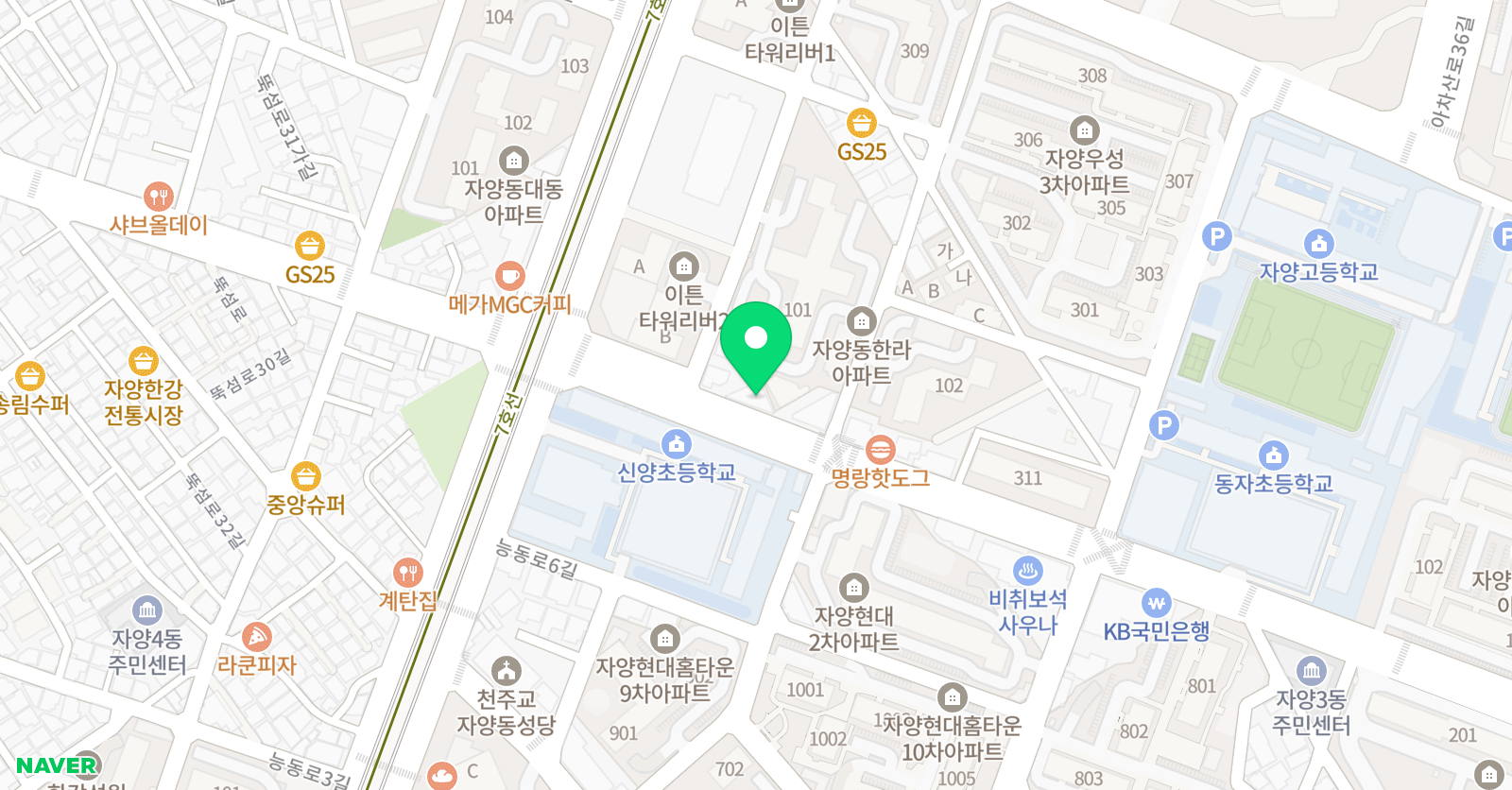 백호 합기도 위치