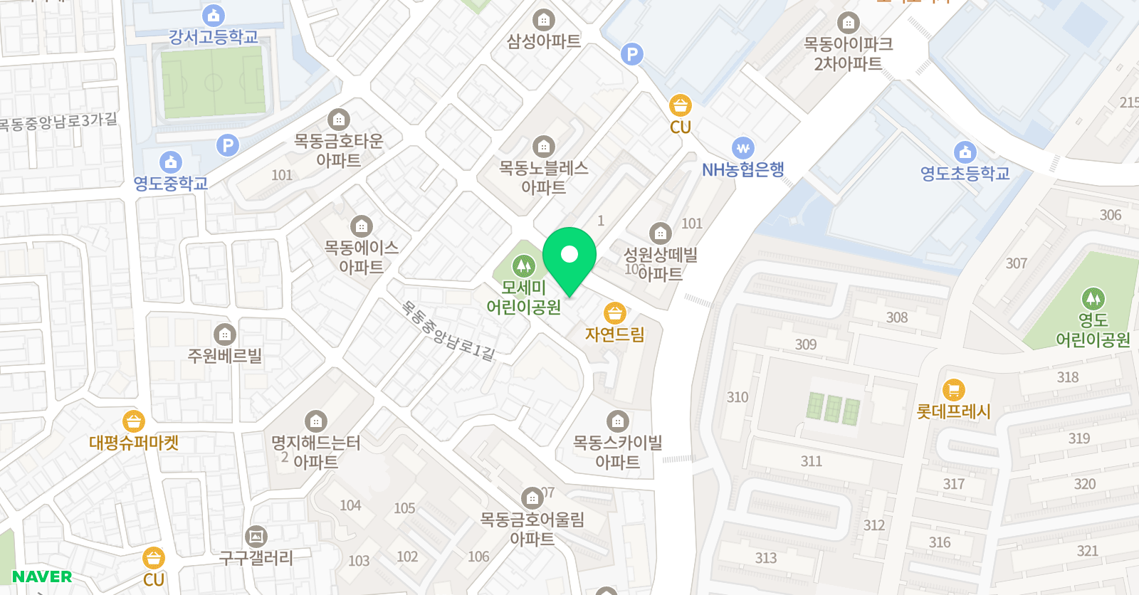 감성 수학학원 위치