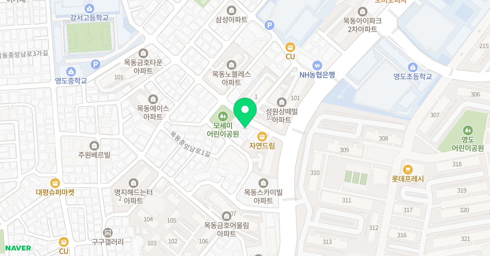 하이브매쓰 수학학원 위치