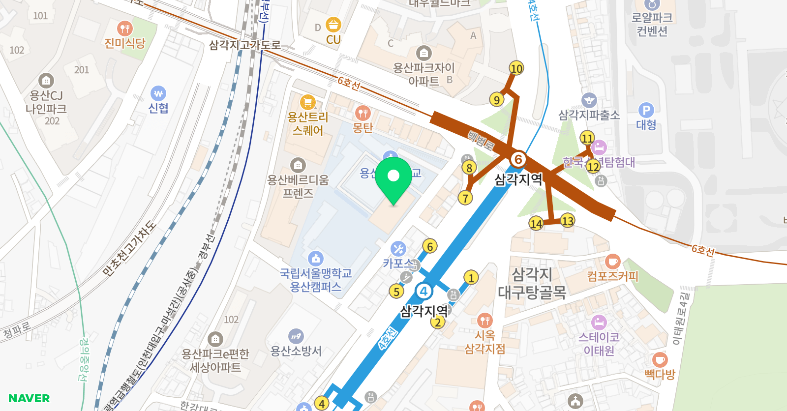 키즈 수영스쿨 위치