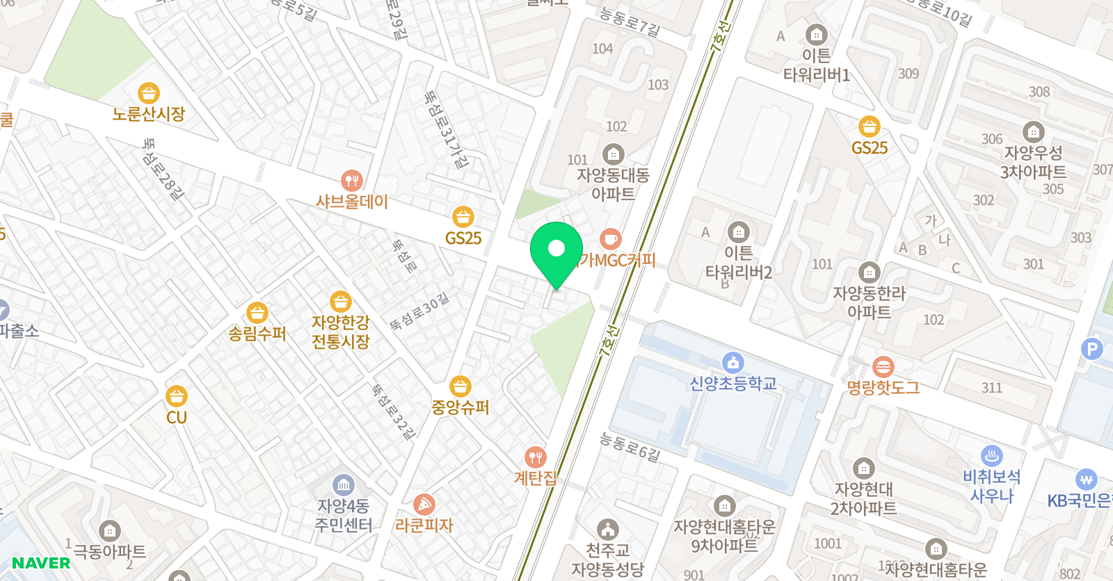 열리는 수학교습소 위치