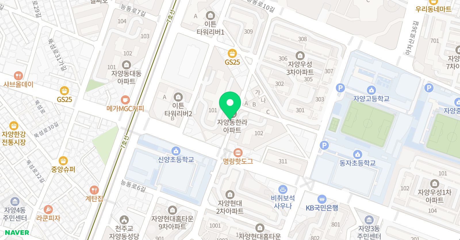 로에 미술학원 위치