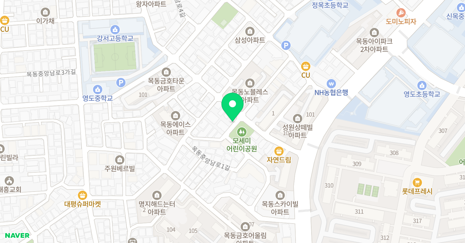 해동 검도&JM 줄넘기점핑클럽 위치