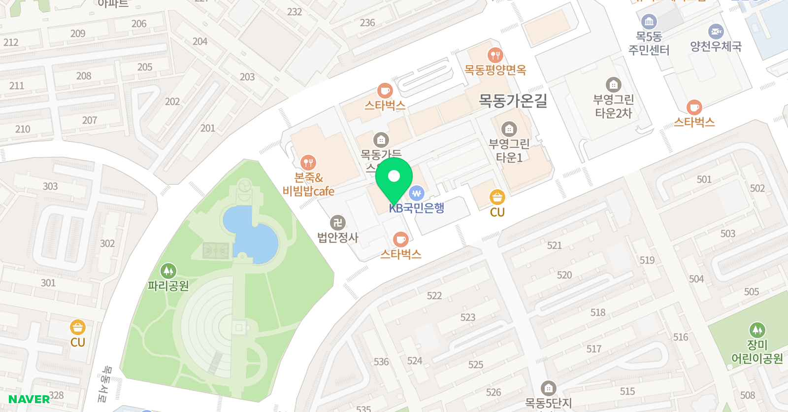 파세르 학원 위치