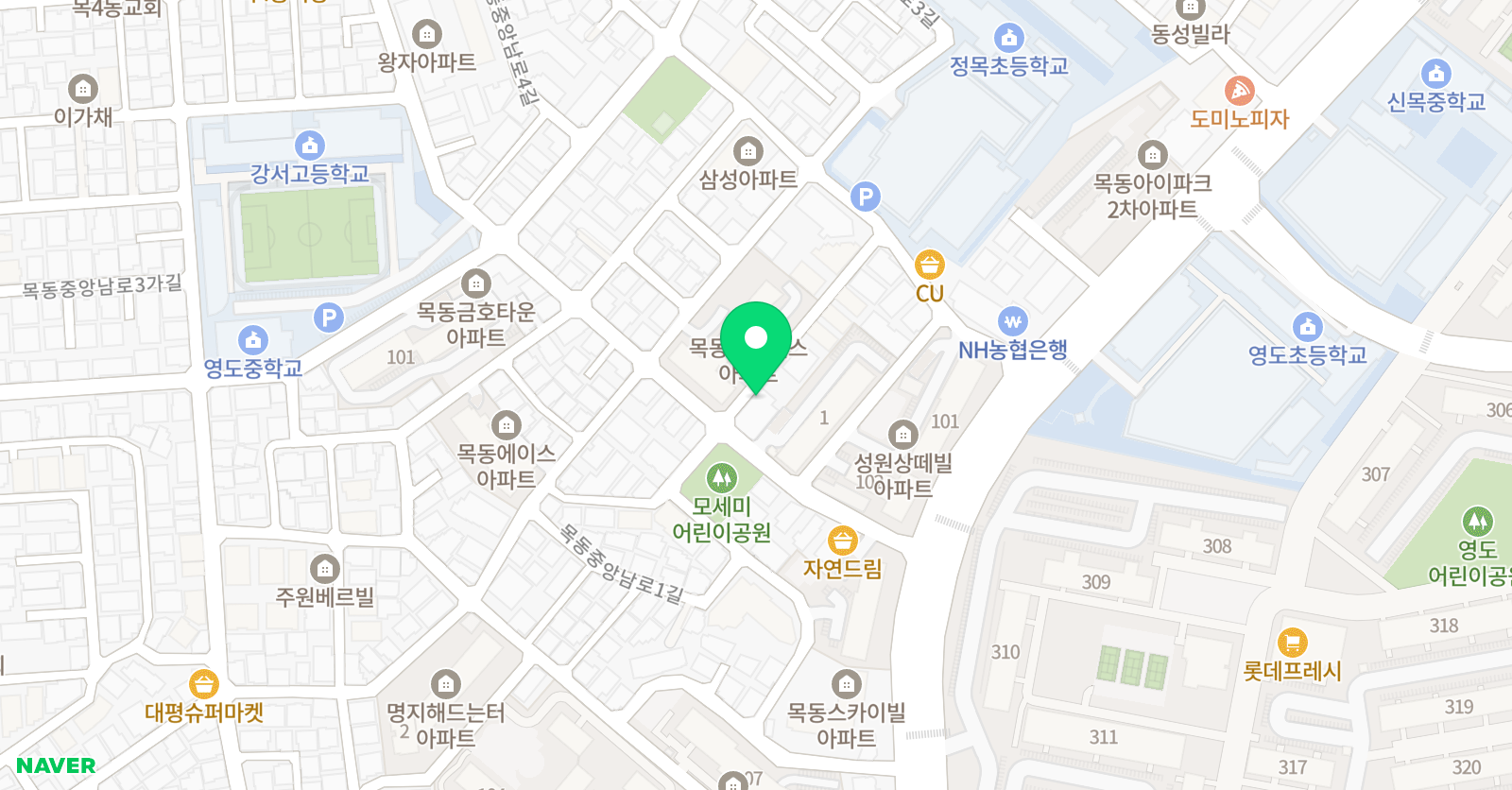 시암 수학학원 위치
