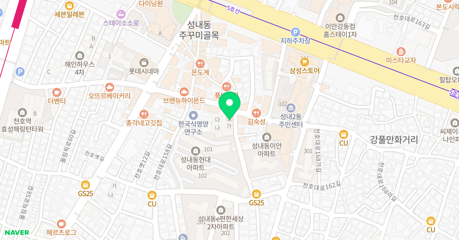 J아뜰리에 위치