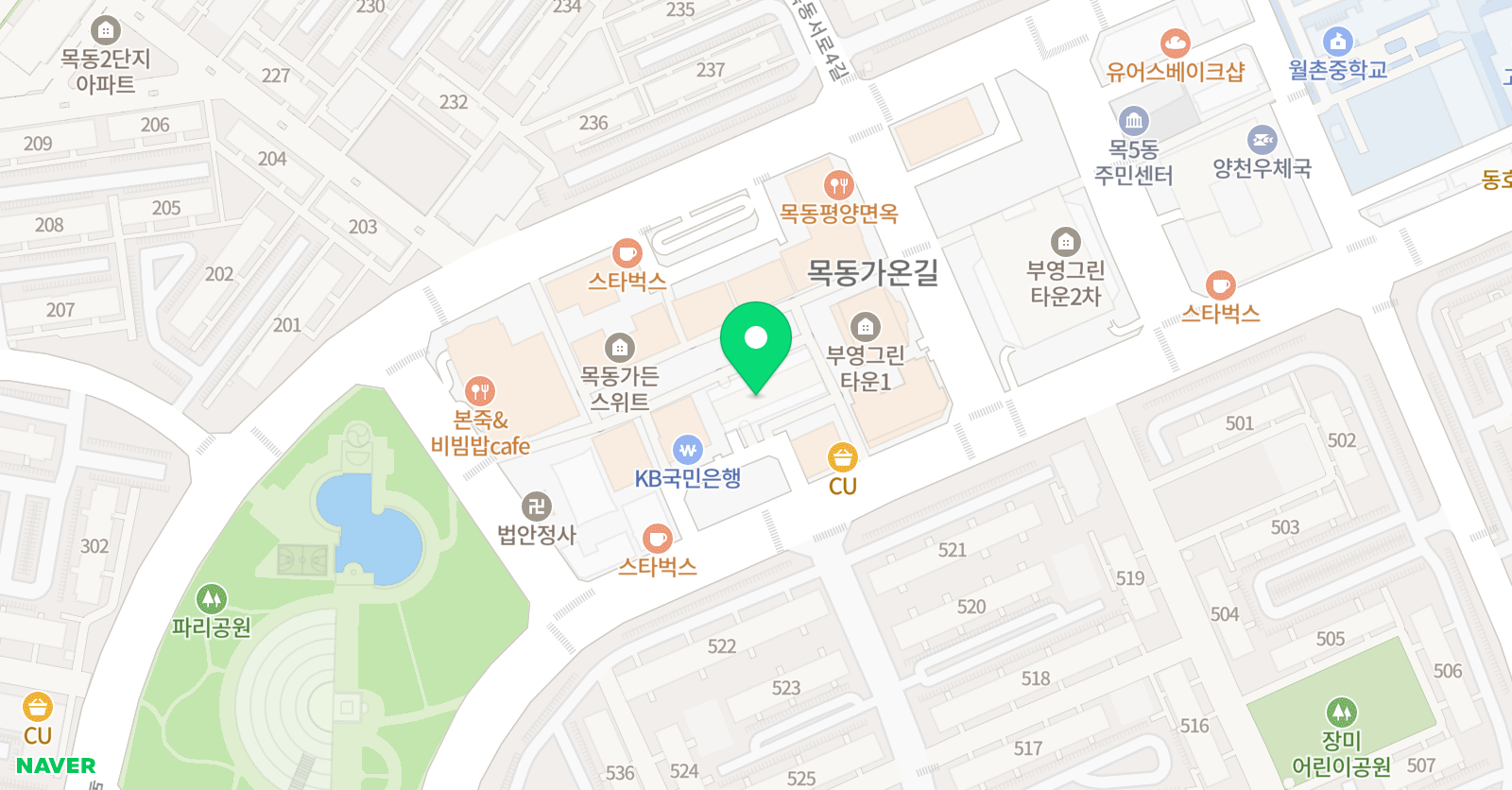 일타 수학학원 위치