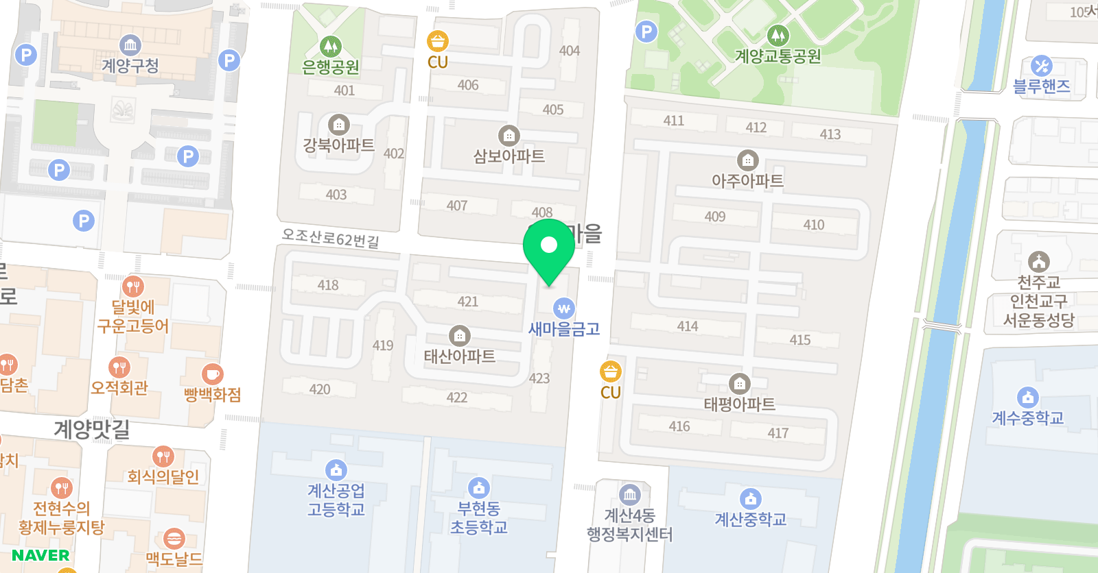 휘앙새 음악학원 위치