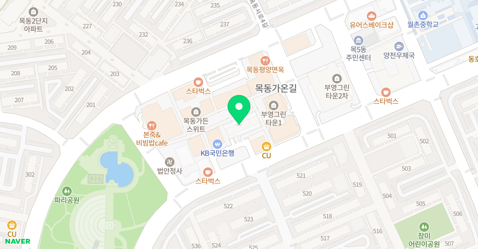 생각의 뜰 독서논술 교습소 위치