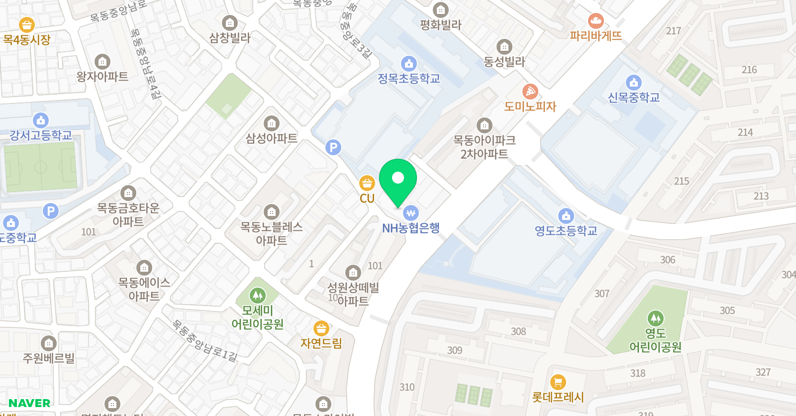 송현 학원 위치