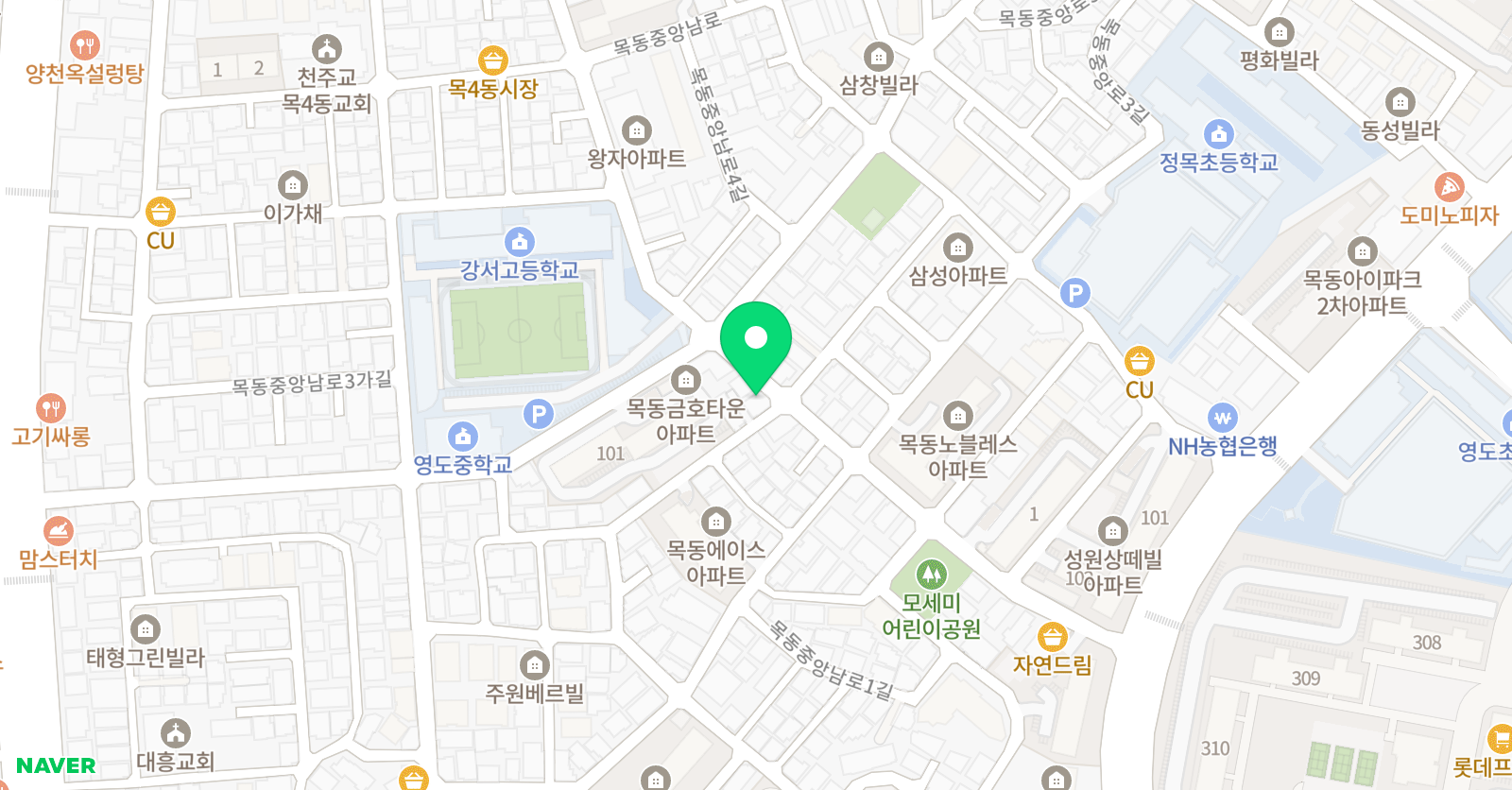 아이지엔이 학원 위치