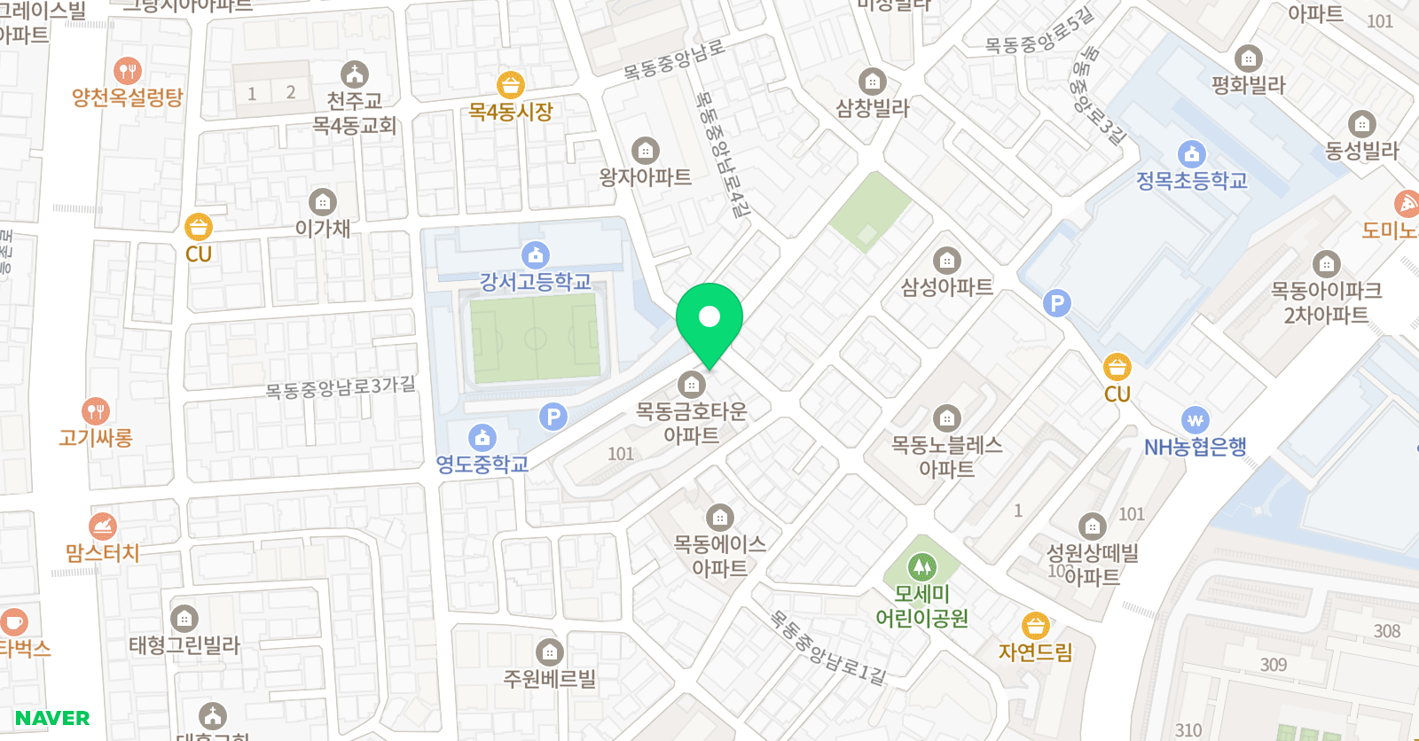 사유 독서논술국어학원 위치