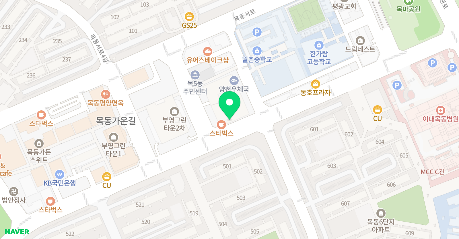 메타그라운드 수학학원 위치