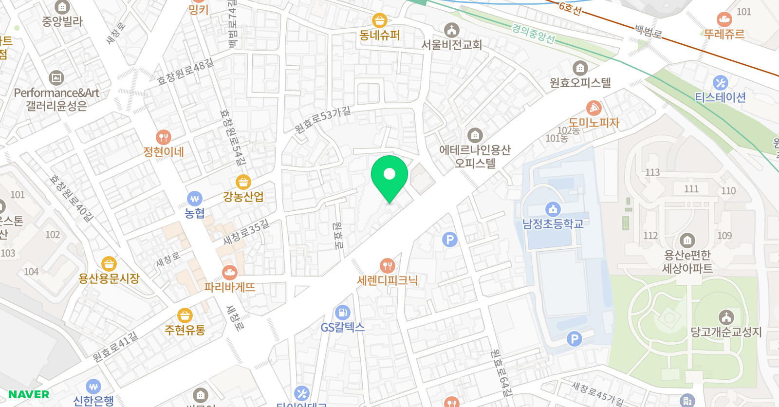 J아틀리에 위치