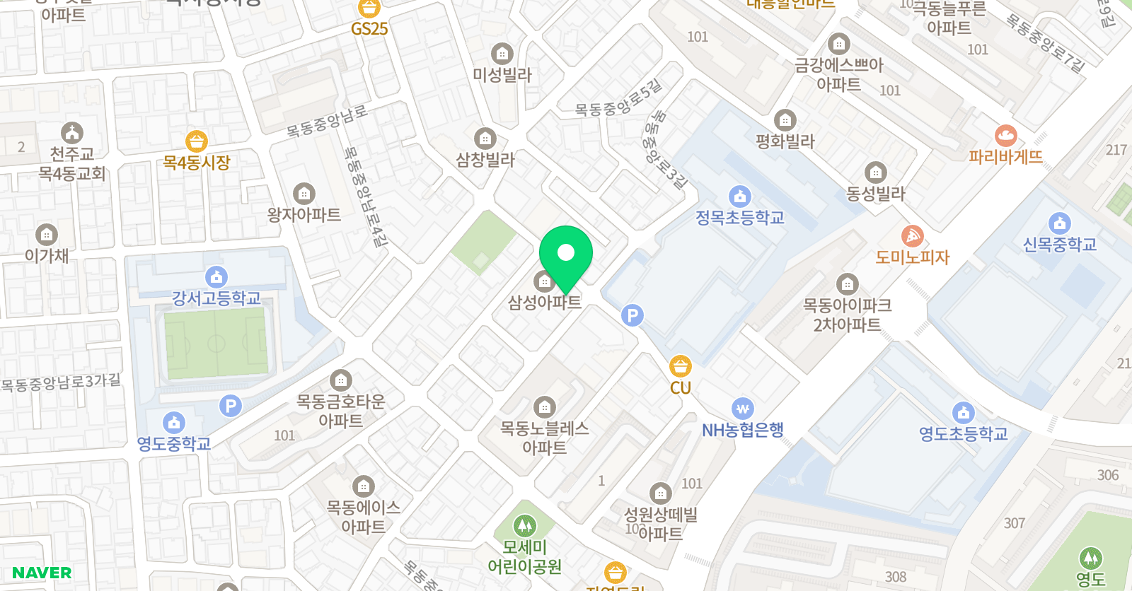 강쌤 수학교실 위치