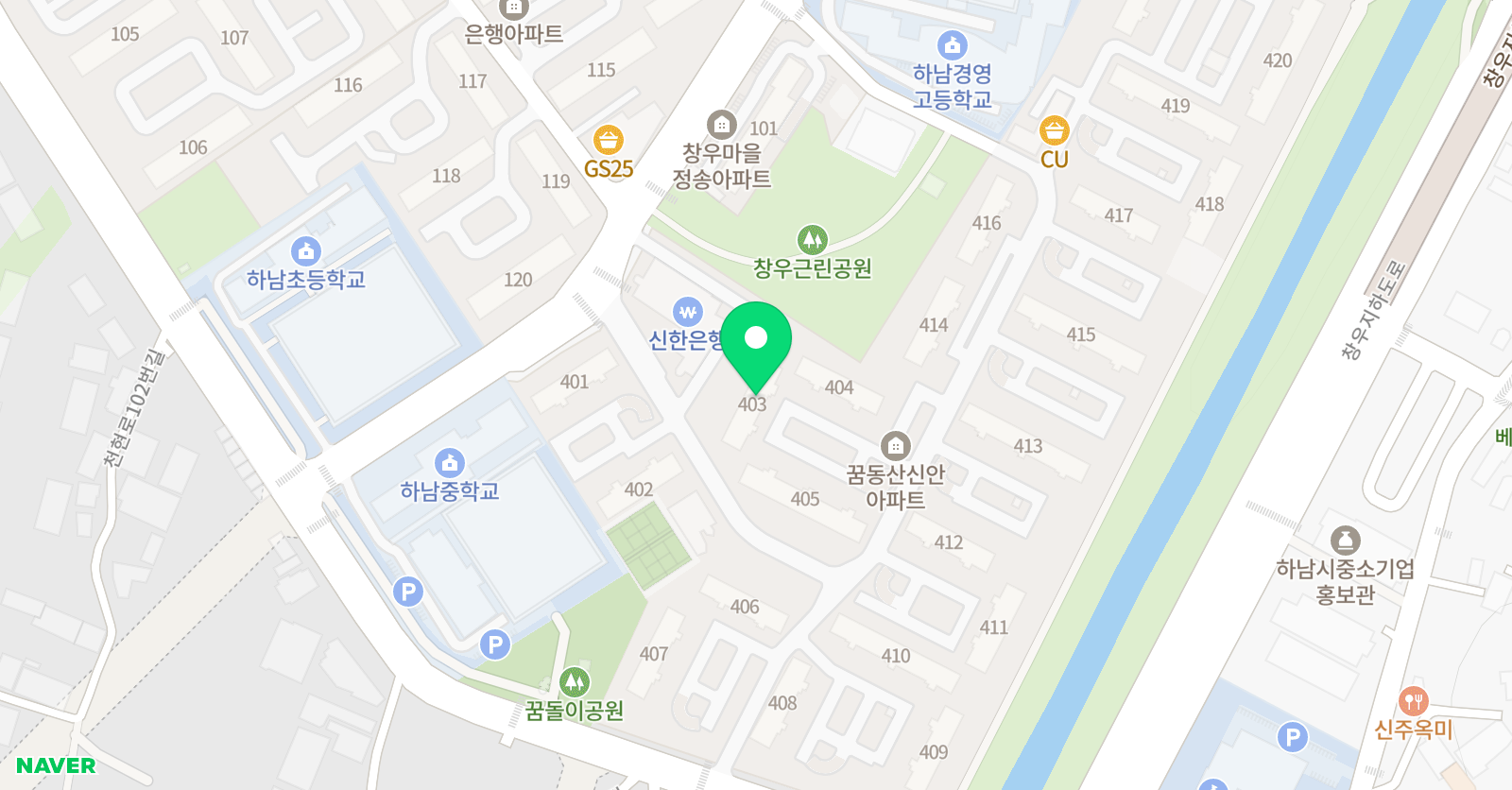 더와이즈리딩 하남아이리스 위치
