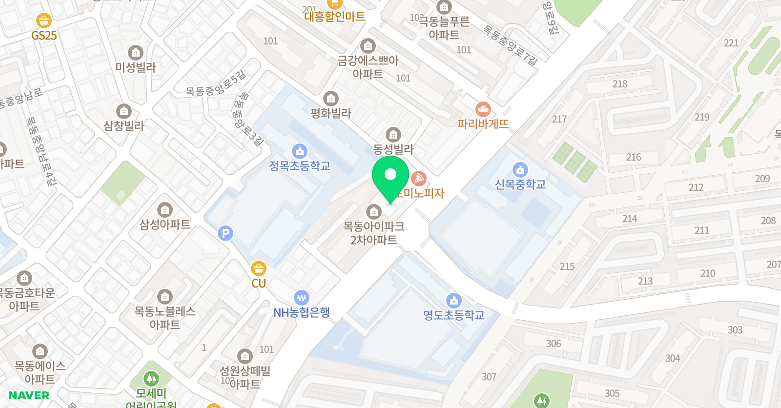 베스틴 영어학원 위치