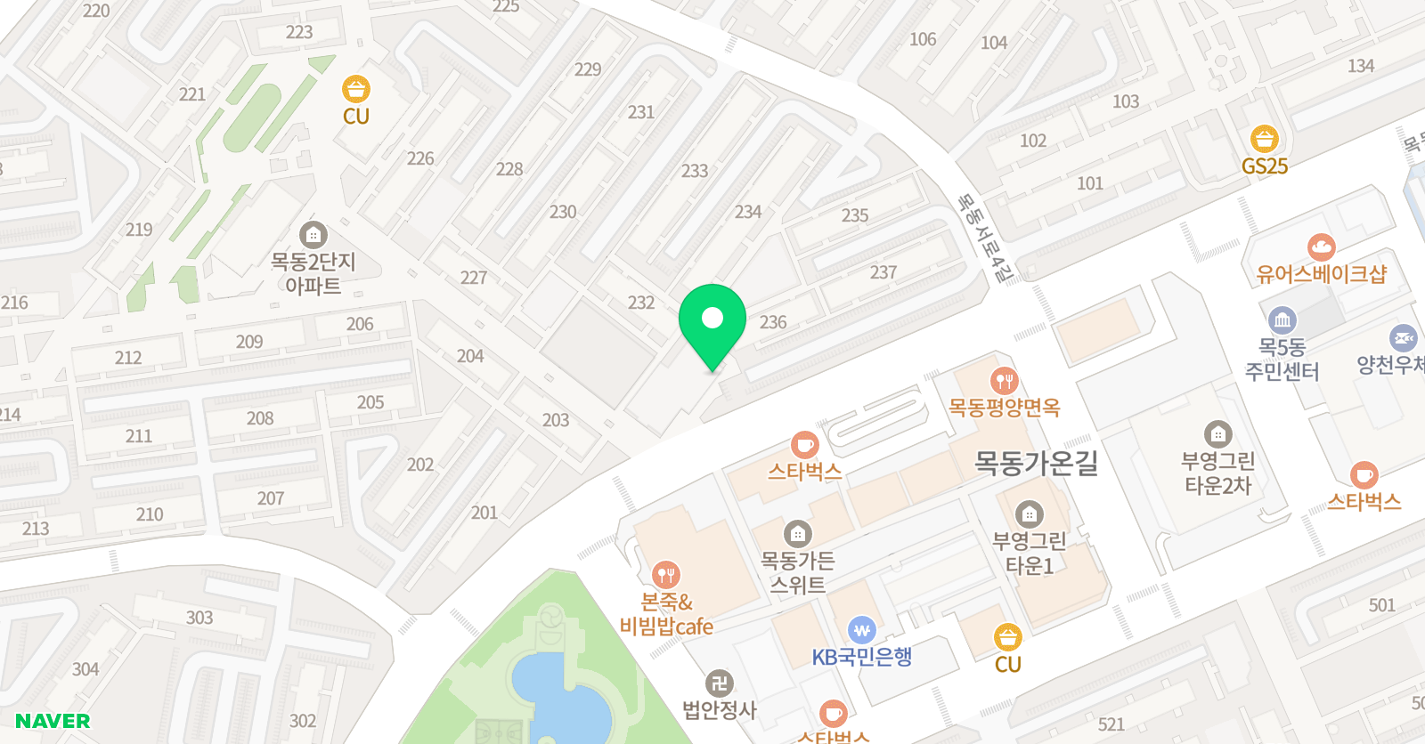 모비치 수학학원 위치