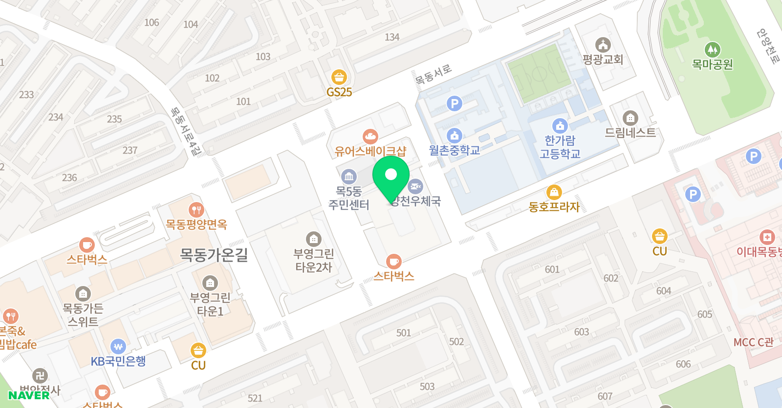 완벽한 수학 위치