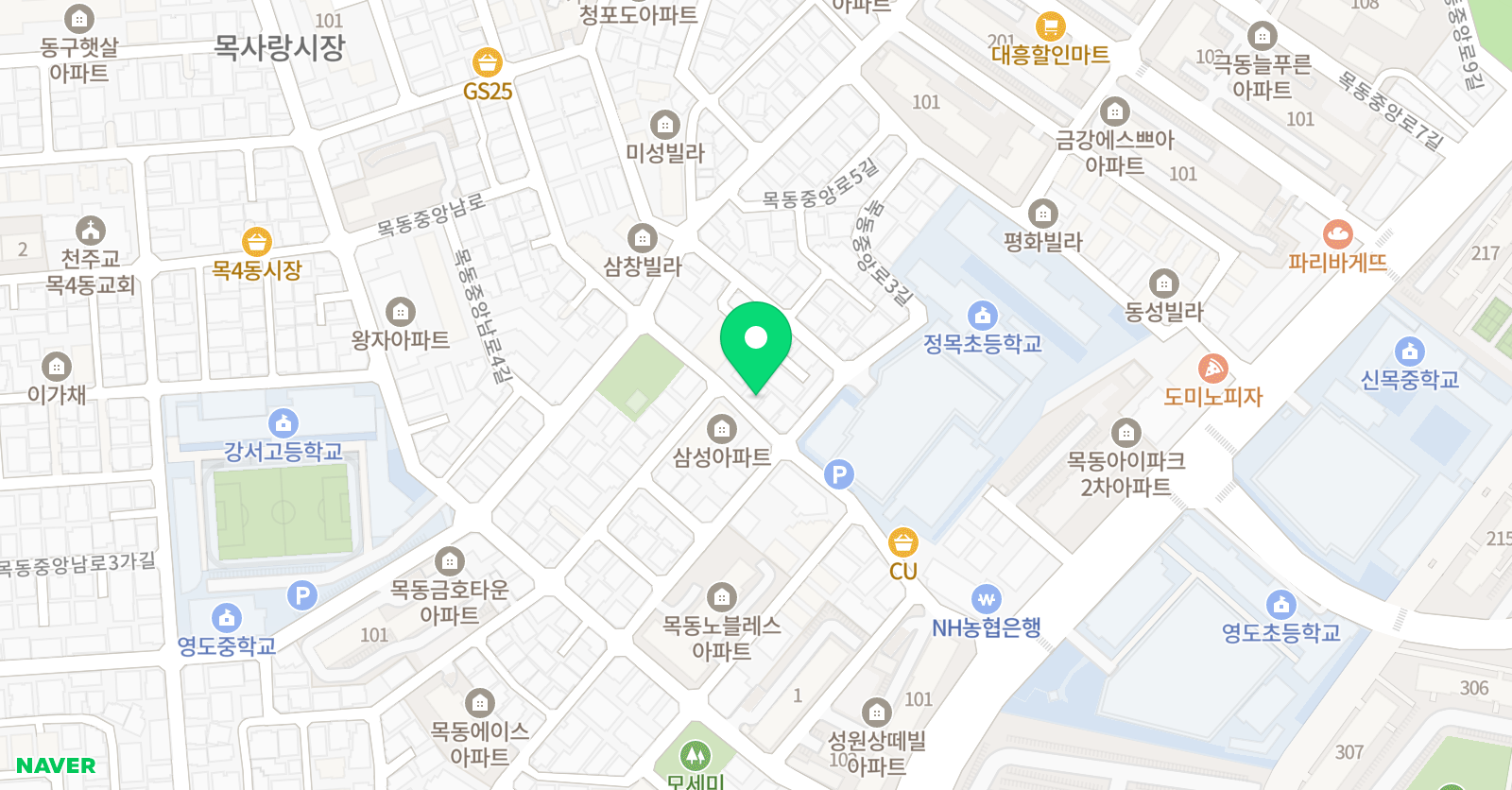 배움쉼터 공부방 위치