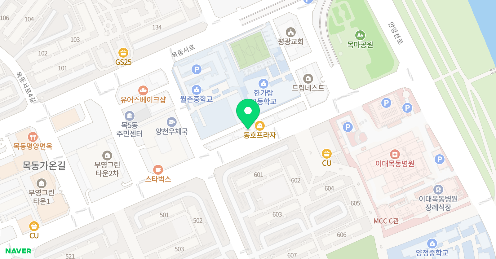 아이브코딩 목동캠퍼스 위치