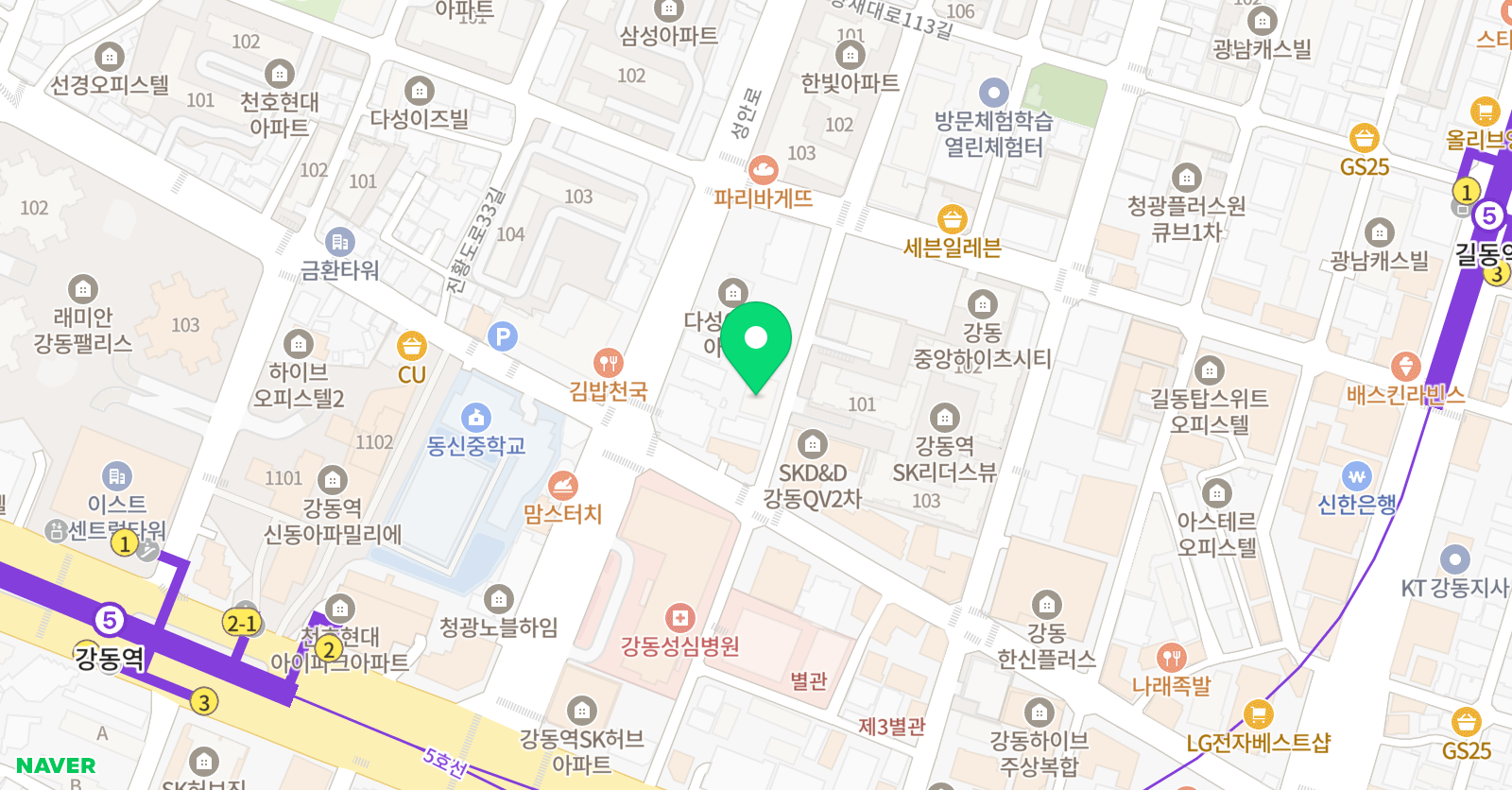 드럼랩 드럼교습소 위치
