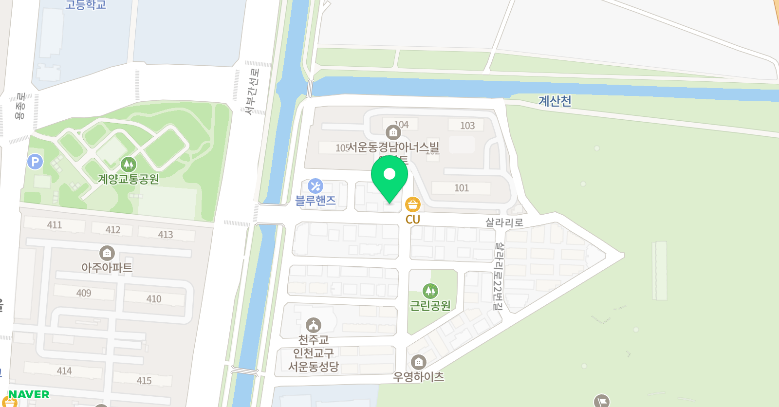 드림 학원 위치