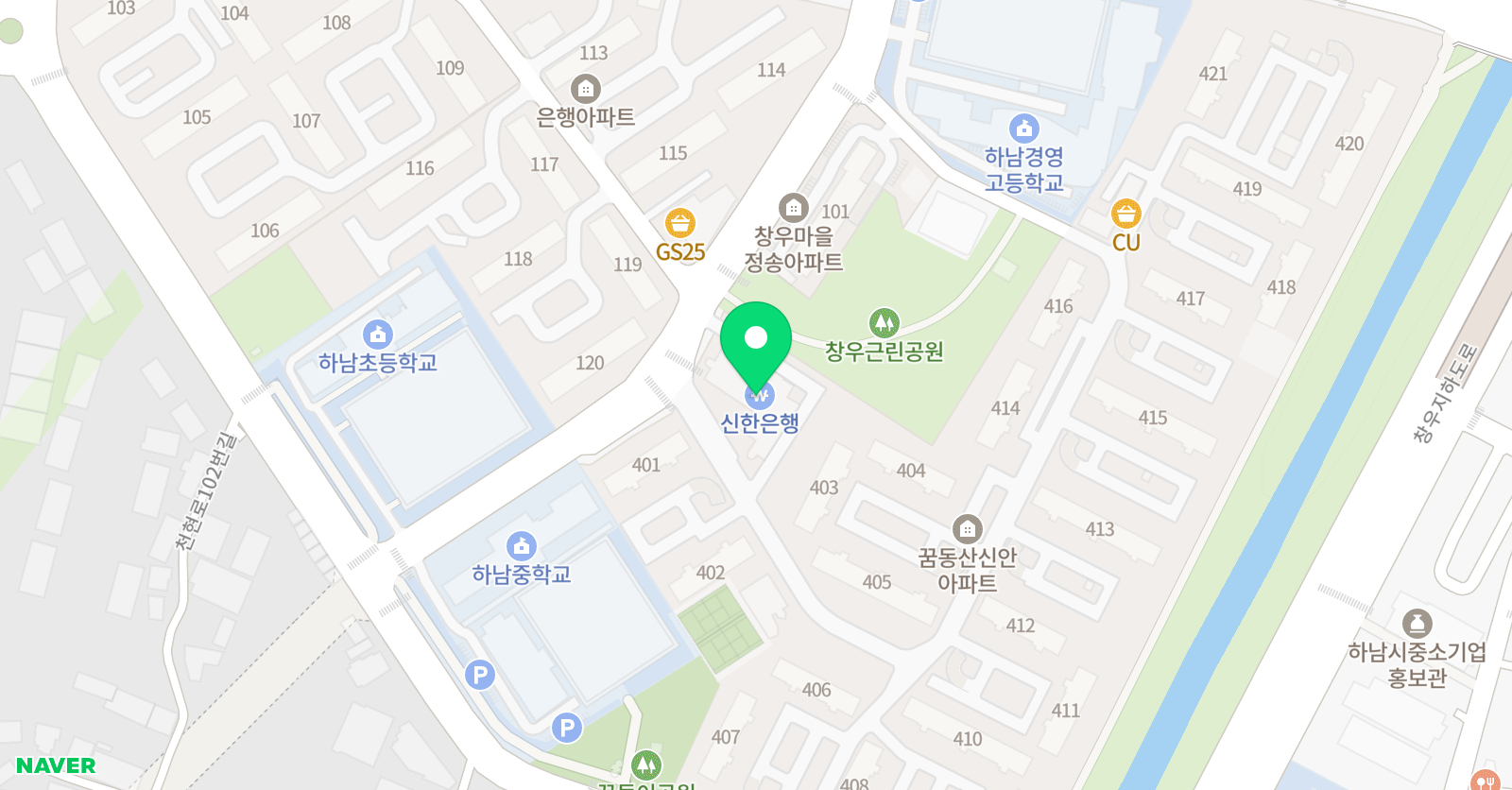 스마트해법영어 코알라잉글리시학원 위치
