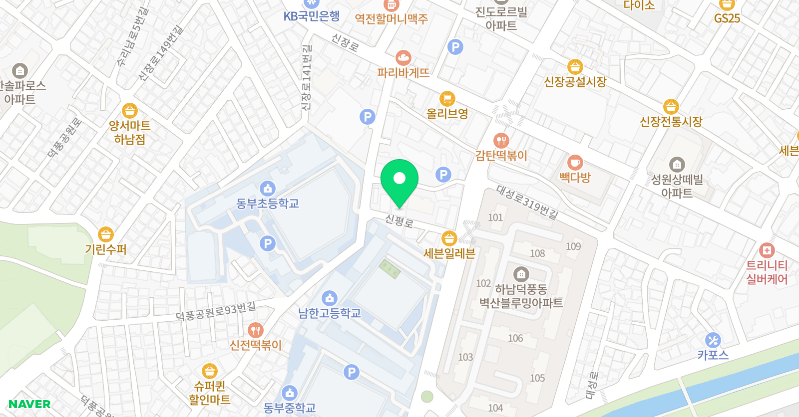 마리영 수학원 위치