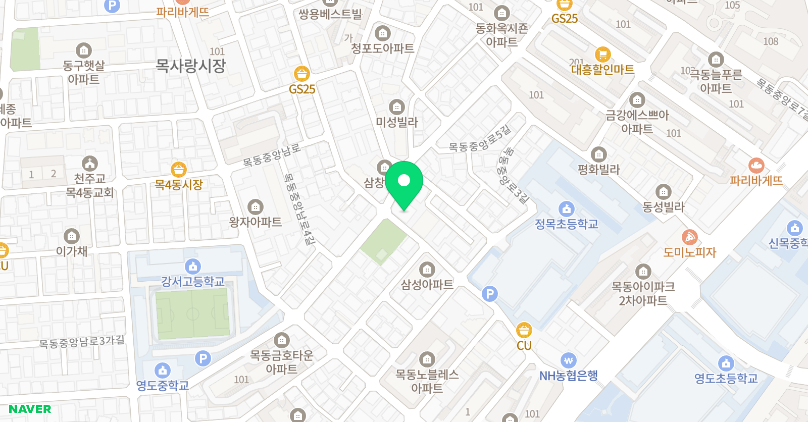 호키 태권도장 슈퍼점프 줄넘기클럽 총본관 위치