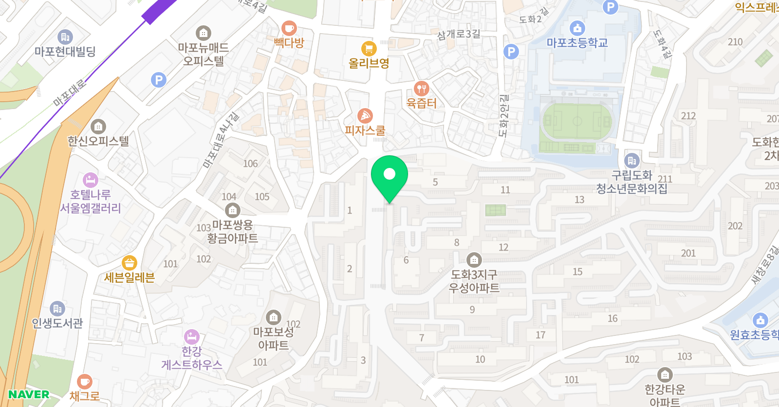 소리마을연세 음악학원 위치