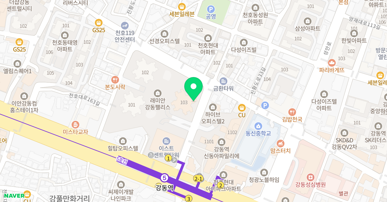예원 음악학원 위치