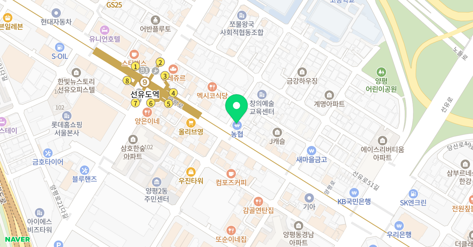 케이투위더스 학원 위치