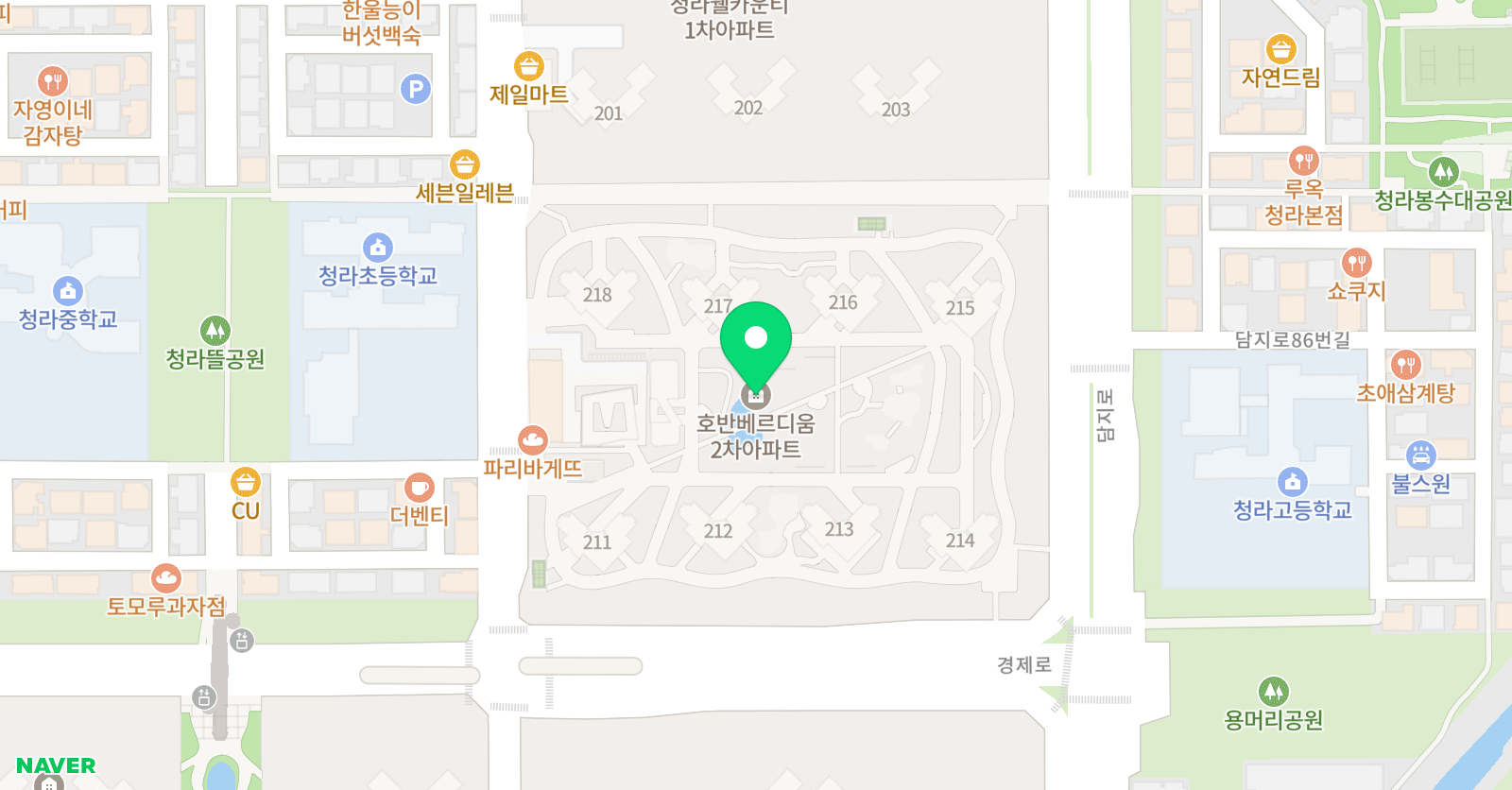 기탄 사고력교실 청라학원 위치