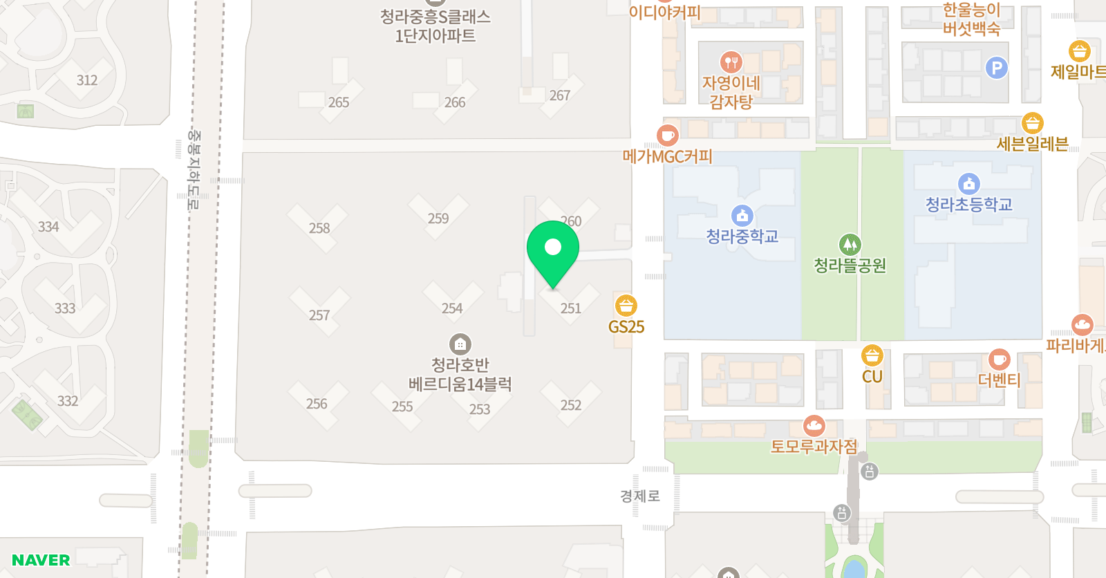 MK 고등수학 위치