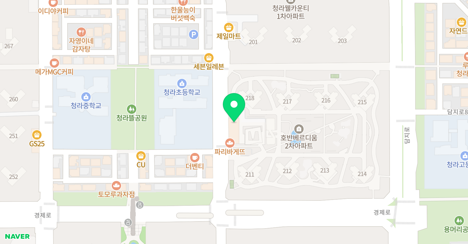 이든 수학 위치