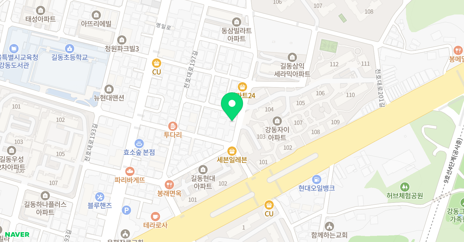세종 음악학원 위치