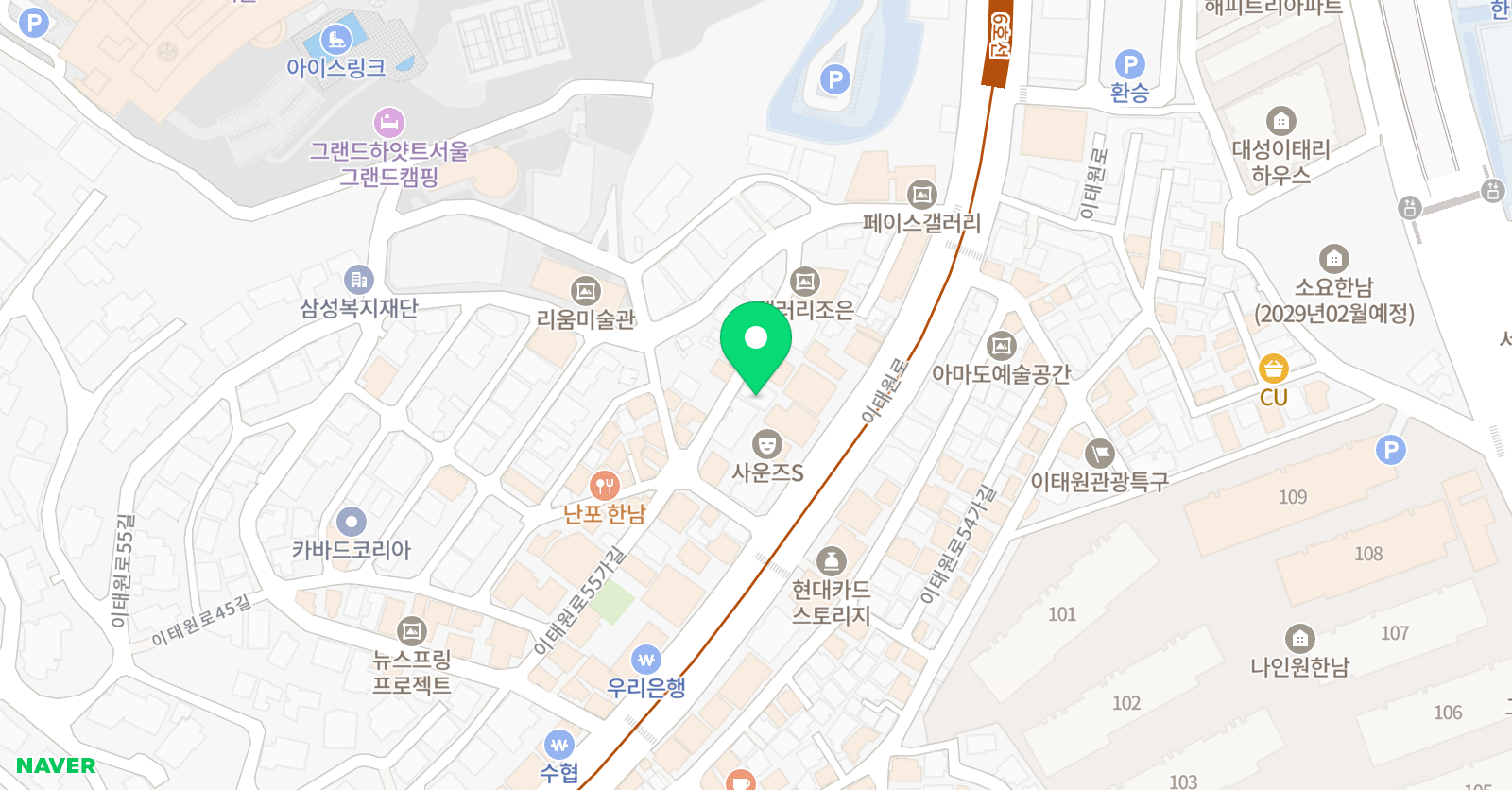 아이콩 미술연구소 위치