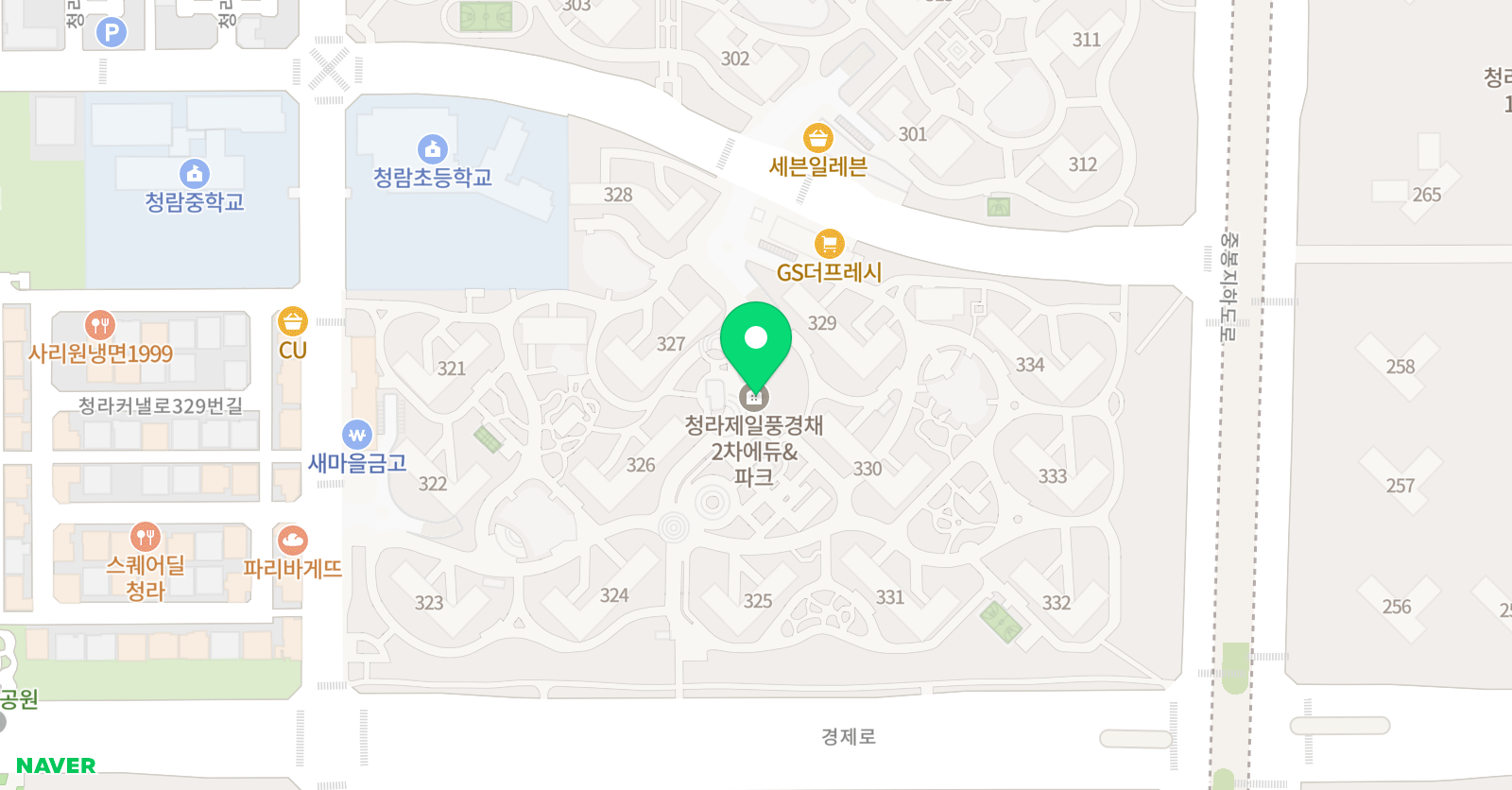 베스트 영어학원 위치