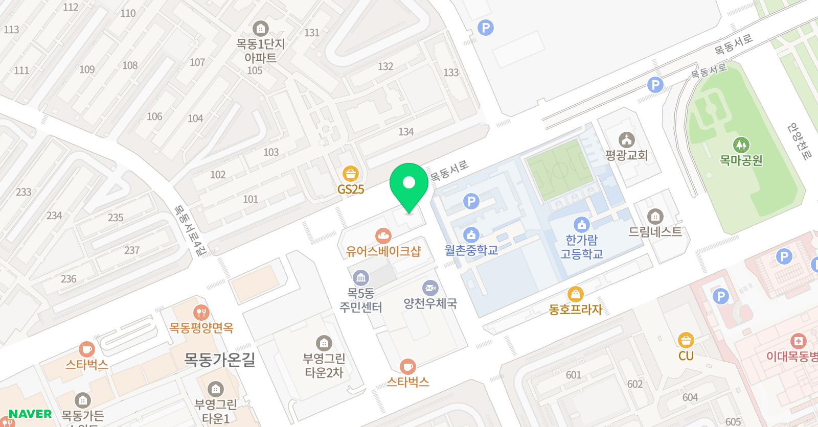 놀작 바오밥미술교습소 위치
