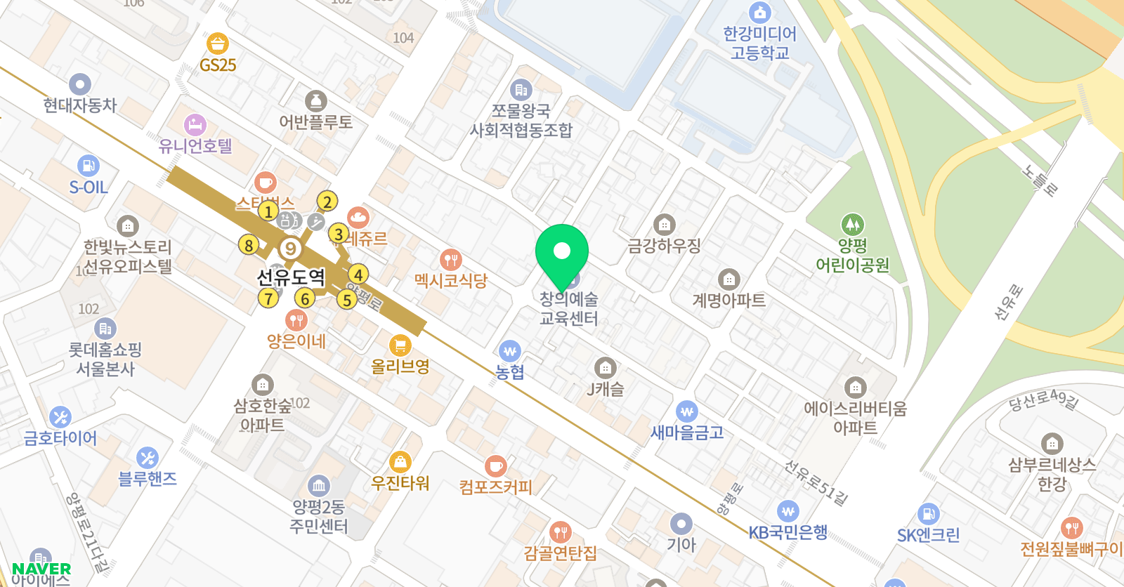 윙윙키즈 스튜디오 위치