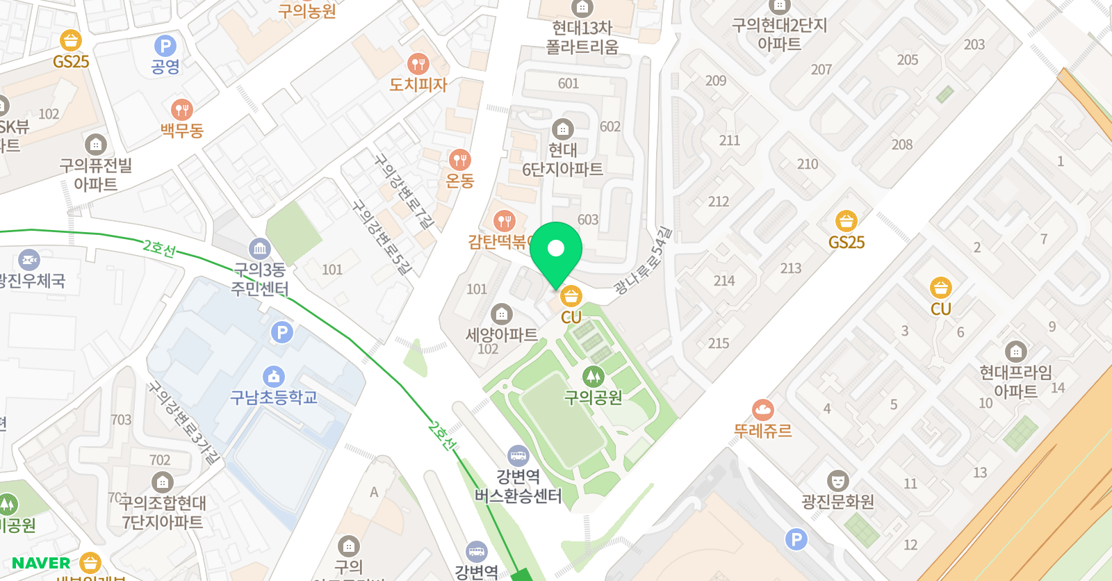 몽아뜰리에 미술학원 위치