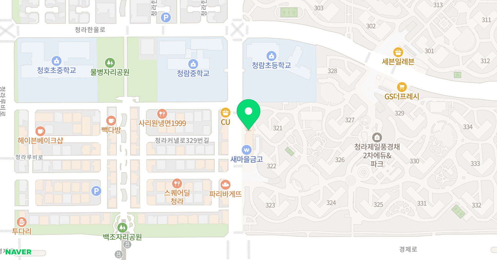스마트해법 수학 청람 수학 위치