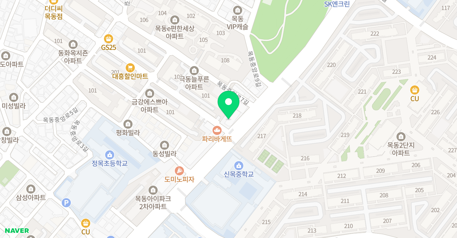 투게더디베이트클럽 학원 목동점 위치
