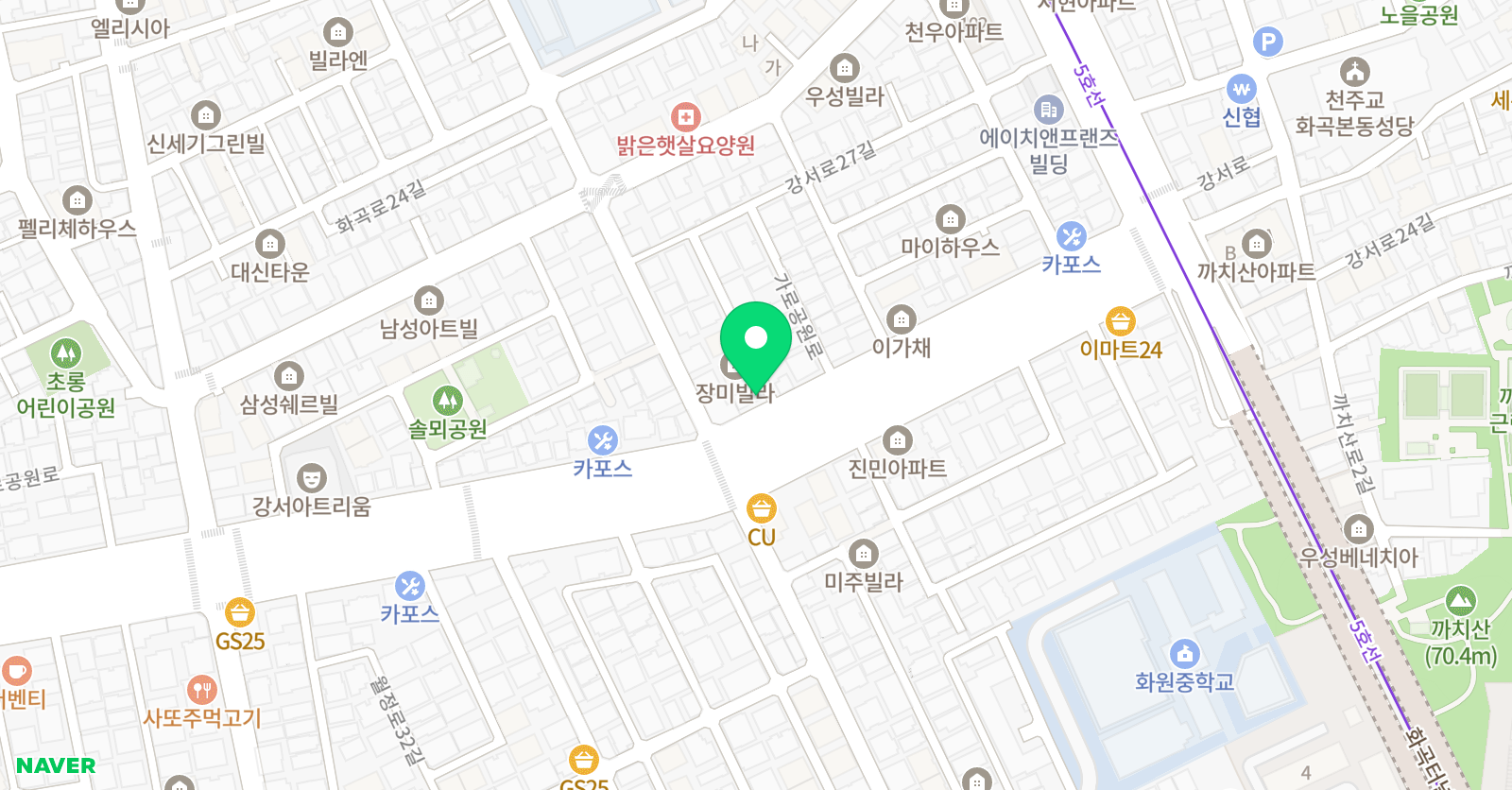 수학세상 수학교습소 위치