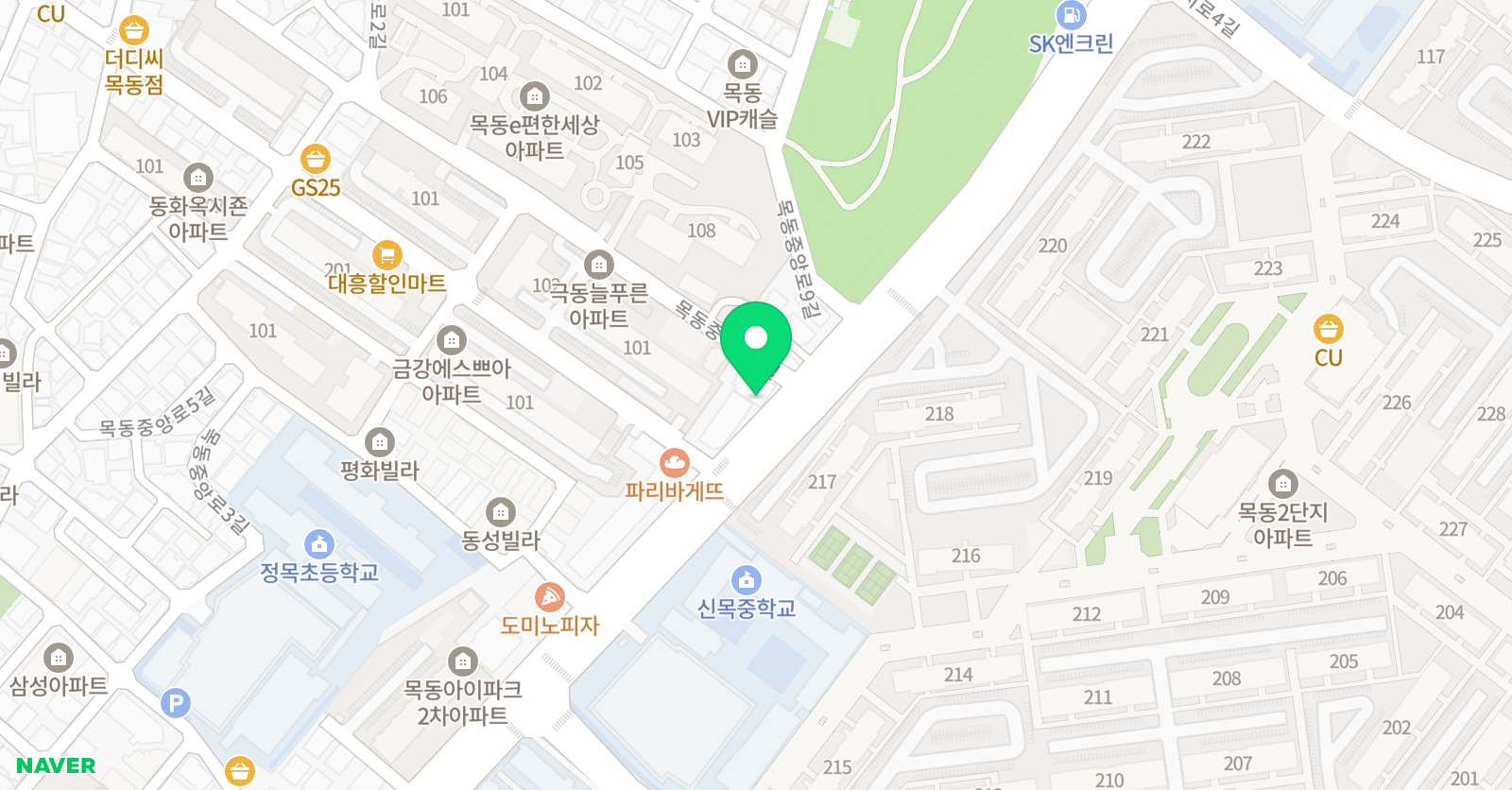 홍대조 미술학원 위치