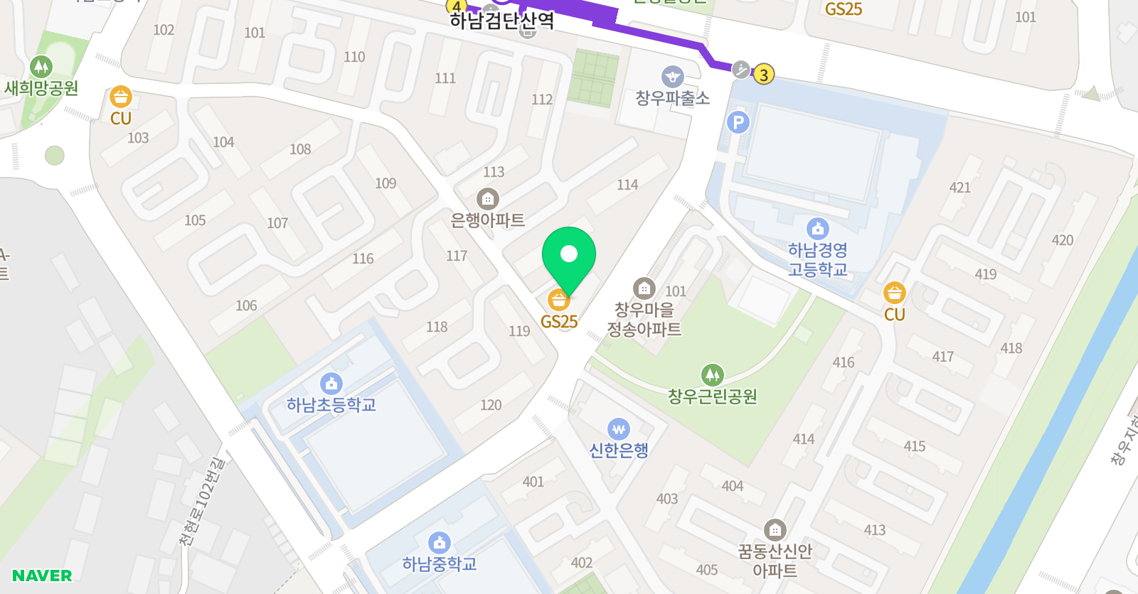 지존 영어교습소 위치